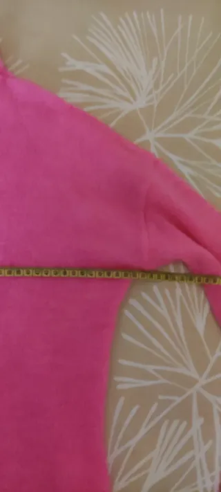 Jersey rosa chicle mujer