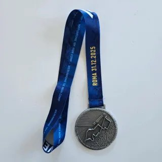 Medaglia We Run Rome 2025 10K