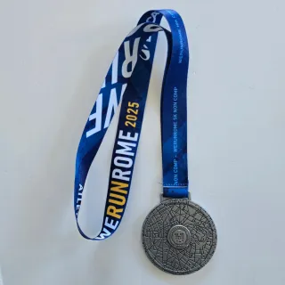 Medaglia We Run Rome 2025 10K