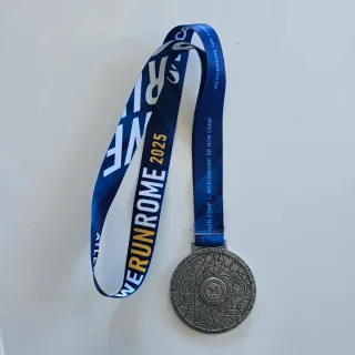 Medaglia We Run Rome 2025 10K