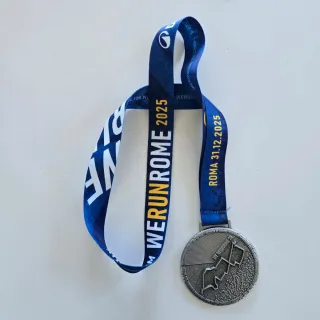 Medaglia We Run Rome 2025 10K