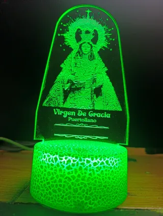 Lámpara V. Gracia Puertollano Grabada con tu nombr