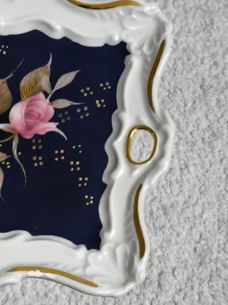 BANDEJA "CAPEANS" PORCELANA FINA  PARA TARJETERO