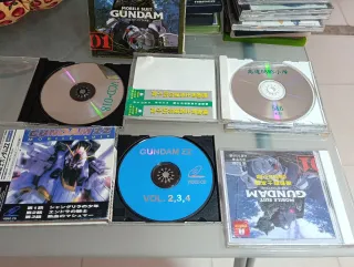 Video CDs Gundam ZZ y 08th MS Team