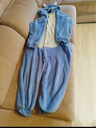 Pijama Infantil Stich Azul