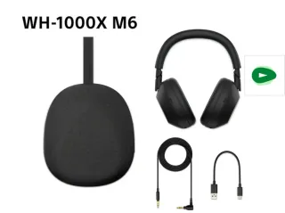Sony WH-1000XM6 Auriculares Bluetooth Negros