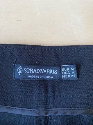 Falda Pantalón Negra