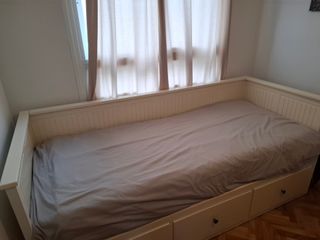 Cama Hemnes Diván Blanca Ikea con Cajones