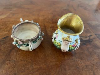 2 Piezas Porcelana Piamonte