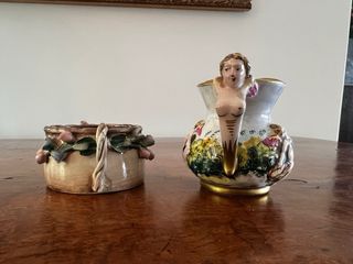 2 Piezas Porcelana Piamonte