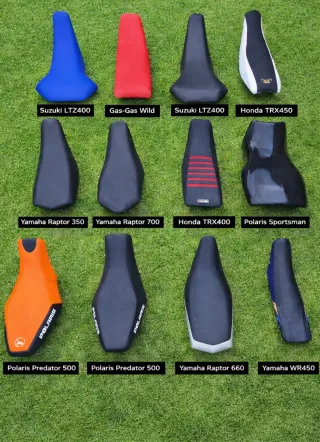 Asientos Quad y Moto Suzuki, Honda, Yamaha, Polari