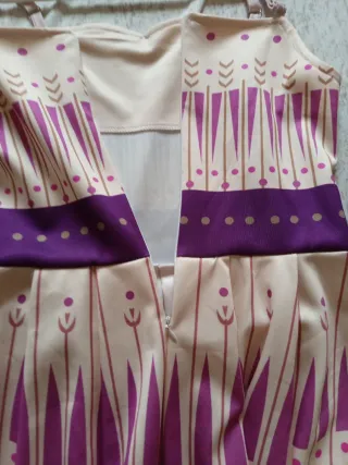 Vestido Disfraz Princesa  8 a 10 años