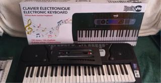 Piano RockJam RJ654 Portátil Digital 54 Teclas