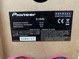Altavoces Pioneer S-HM6 Negros