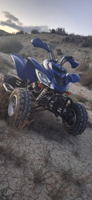 Quad Yamaha Raptor 660cc Azul