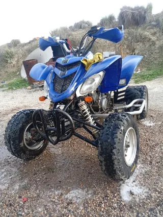 Quad Yamaha Raptor 660cc Azul