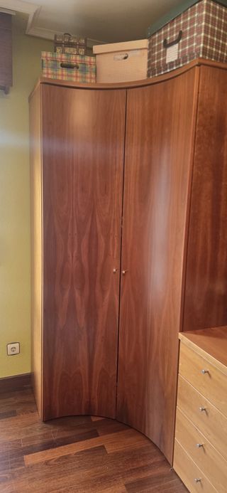 Habitación juvenil madera