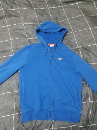Sudadera Napapijri Azul con Cremallera