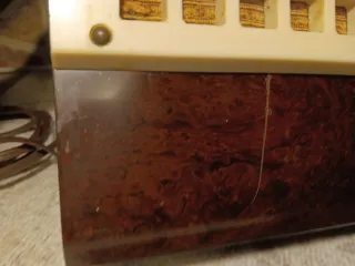 Radio de válvulas vintage