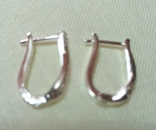 Pendientes de plata con circonitas