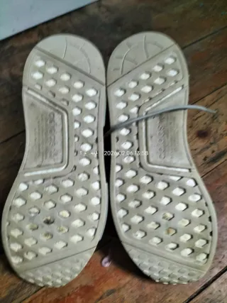 Adidas Hombre Gris y Blanco