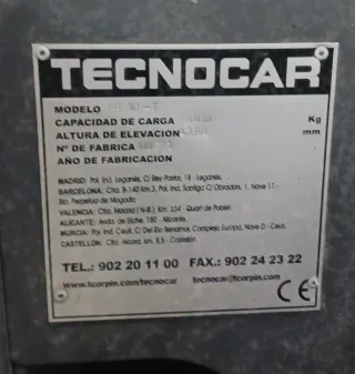 Carretilla elevadora TCM 30 3 toneladas.
