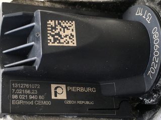 Valvula EGR PSA 9802194080