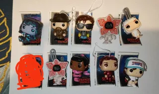 Lotto 11 Funko Pop Kinder Joy Stranger Things