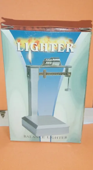 Encendedor Cenicero Metal Balanza