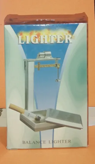 Encendedor Cenicero Metal Balanza