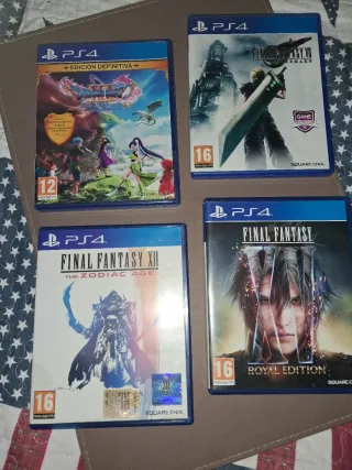 Juegos PS4 RPG (4 Títulos)