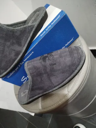 Pantofole uomo scamosciate Sun Bies N.43