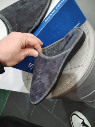 Pantofole uomo scamosciate Sun Bies N.43