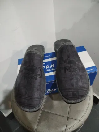 Pantofole uomo scamosciate Sun Bies N.43