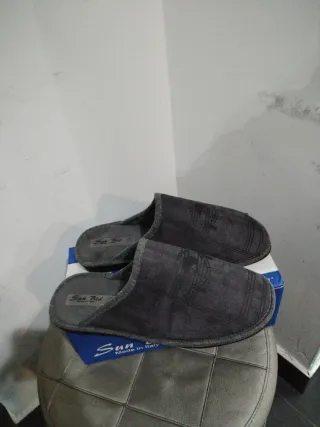 Pantofole uomo scamosciate Sun Bies N.43