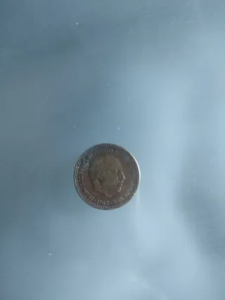 Moneda 1 Peseta Franco 1963