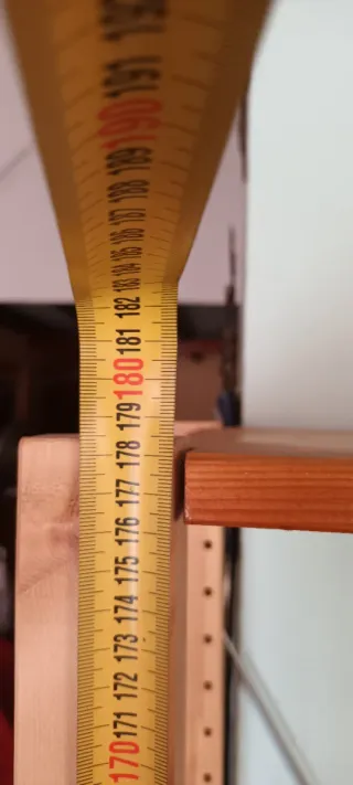 Estantería madera y metal