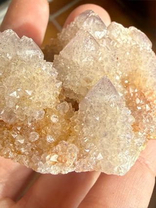 Cuarzo Espíritu Amatista Citrino