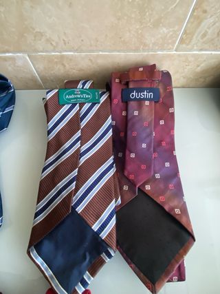 Lote de 10 corbatas de vestir