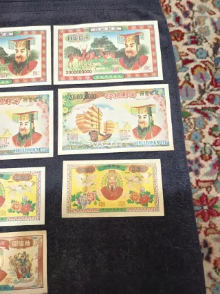 CINA HELLBANKNOTE N. 10 SPLENDIDE BANCONOTE FUNERA