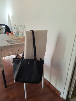 Bolso Negro Ralf Lauren Semi-Nuevo