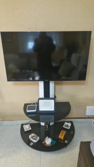 Soporte TV Mueble Negro