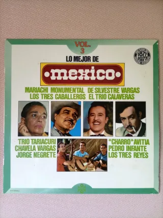 Vinilo Lo mejor de México Vol. 3