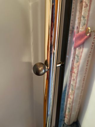 Espejo de pie ovalado