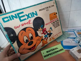Proyector Cinexin 8mm Walt Disney
