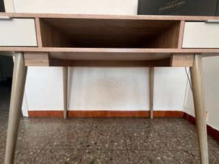 Escritorio SKLUM Madera y Blanco