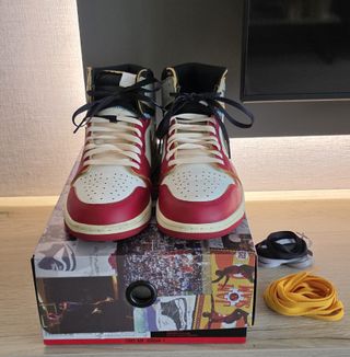 Jordan 1 Retro High x Union LA Varsity Red
