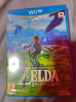 Zelda Breath of the Wild Wii U Seminuevo
