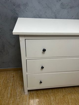 Cassettiera Ikea bianca 3 cassetti
