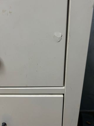 Cassettiera Ikea bianca 3 cassetti